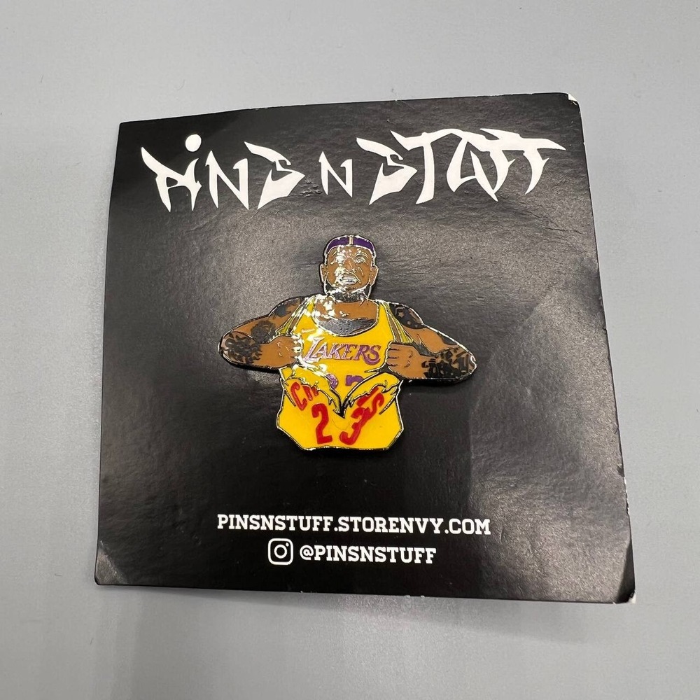 Los Angeles LA Lakers NBA Pins n Stuff Lebron‎ James Pin